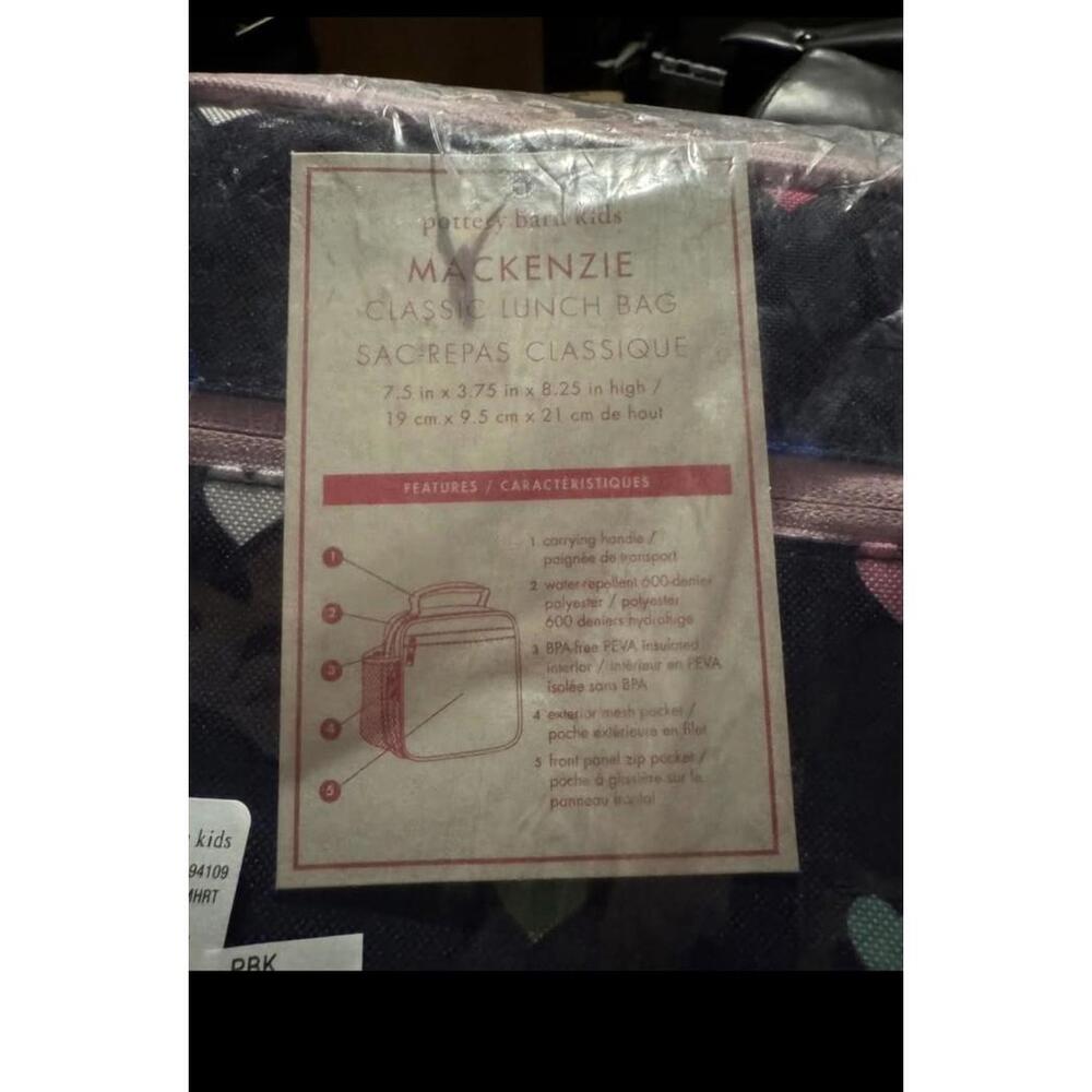Pottery barn lunch bag